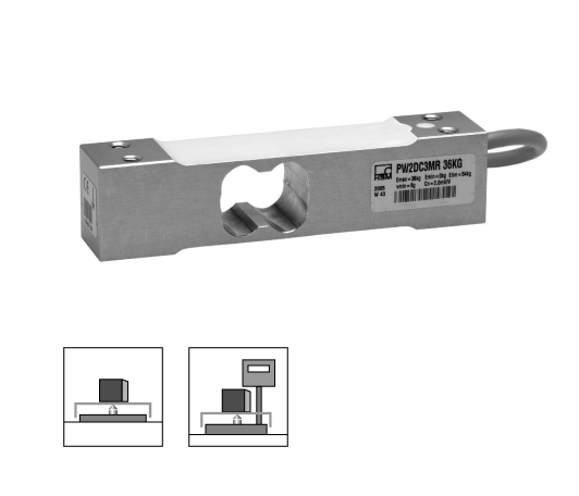 PW2DC3/12KG称重传感器_PW2D传感器_德国HBM