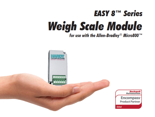 HI 2080 (EASY8™) PLC称重模块 称重控制器 美国hardy哈帝