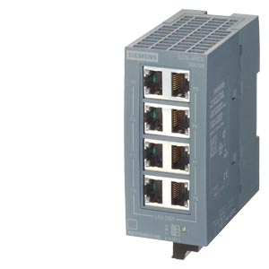 6GK5008-0BA10-1AB2西门子SCALANCE XB008非网管型工业以太网交换机