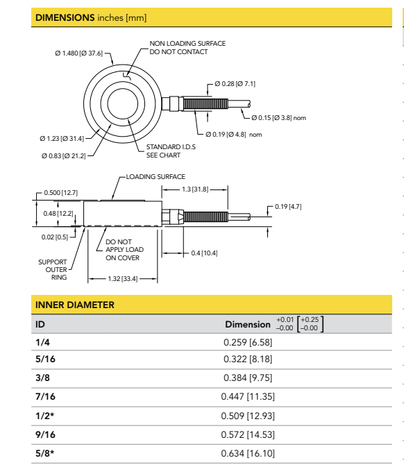 LTH350-100lb称重传感器