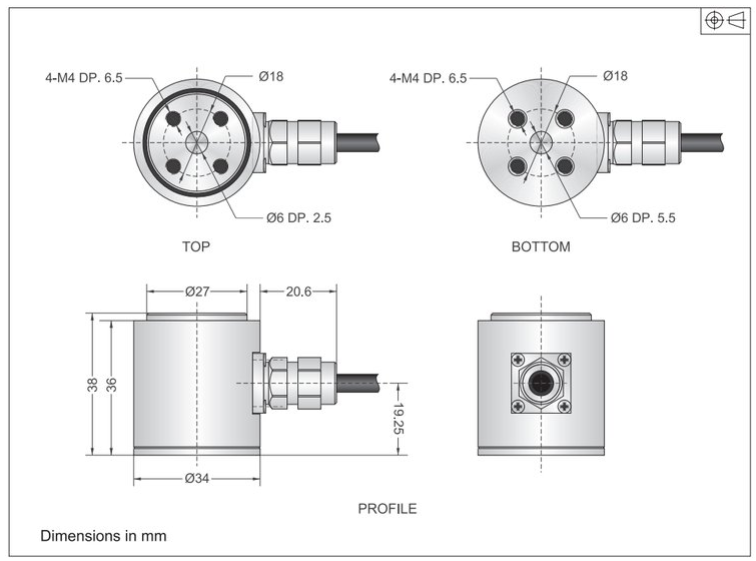 CRS-200kg称重传感器
