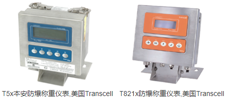 T5x本安防爆称重仪表 T821x防爆称重仪表 美国传力Transcell