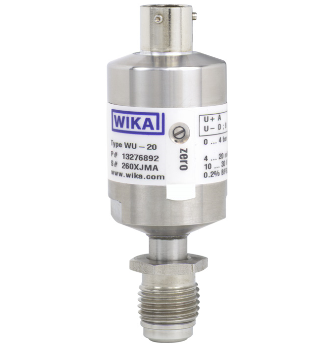 WU-20, WU-25, WU-26压力变送器 压力传感器 德国威卡wika
