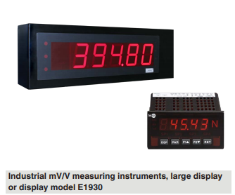 E1930 E1931测量仪表 E3906手持式应变测量仪表 德国威卡wika