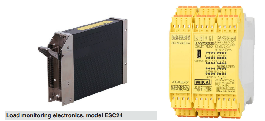 ESC24称重监控电子模块 ELMS1安全电子模块 德国威卡wika