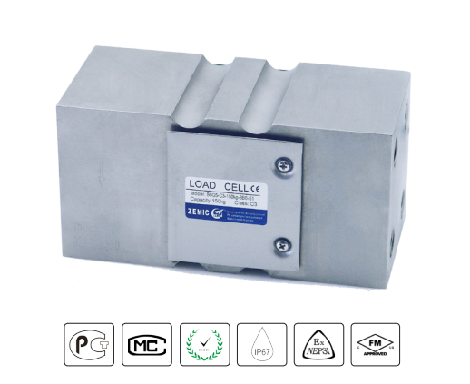 美国中航电测传感器H6G5-C3-(50kg-2000kg)-3B6_ZEMIC称重传感器
