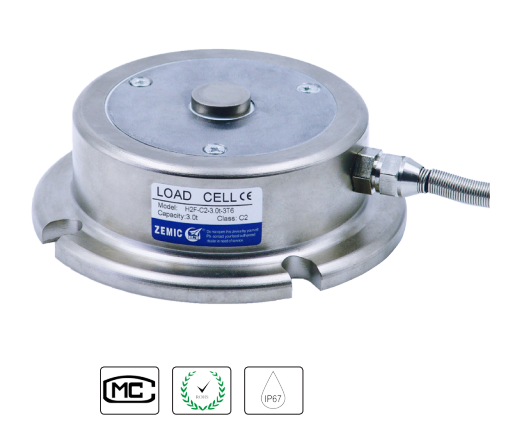 H2F-C3-500kg-3T6_H2F-C3-1.0t-3T6称重传感器_美国中航电测ZEMIC